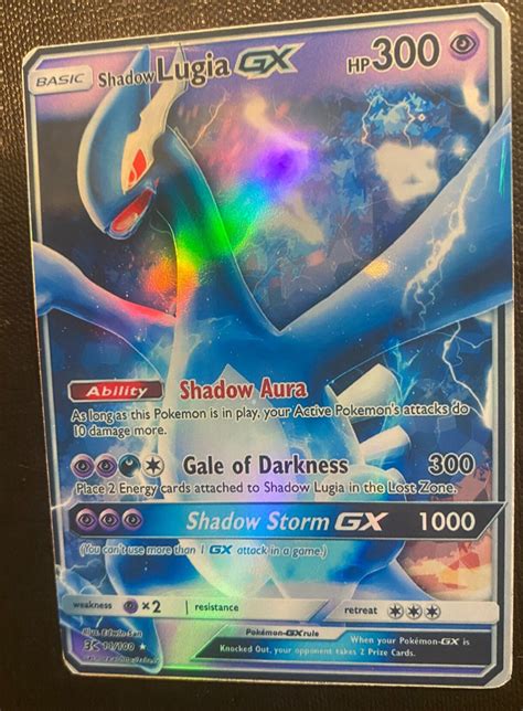 Shadow Lugia Gx Charizard Gx Ex Vmax V Pokémon Card Orica Etsy Australia