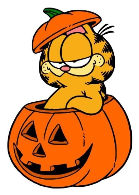 Halloween Door Hanger, Garfield Door Hanger, Garfield Halloween, Trick ...