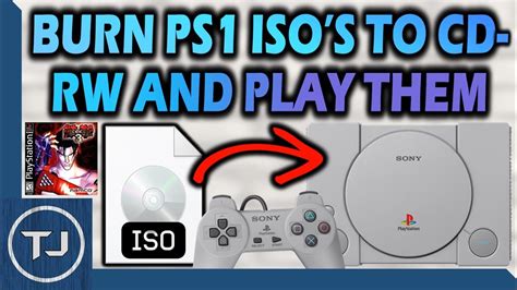 Burn PS1 ISO S To CD R Play Them Modded PlayStation Only YouTube