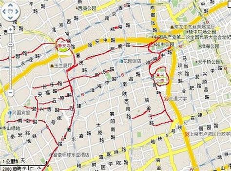 上海景点路线图上海景点分布图简略上海景点大山谷图库