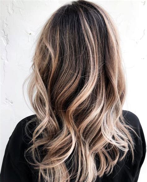 High Contrast Dimensional Blonde Balayage Blonde Balayage Highlights