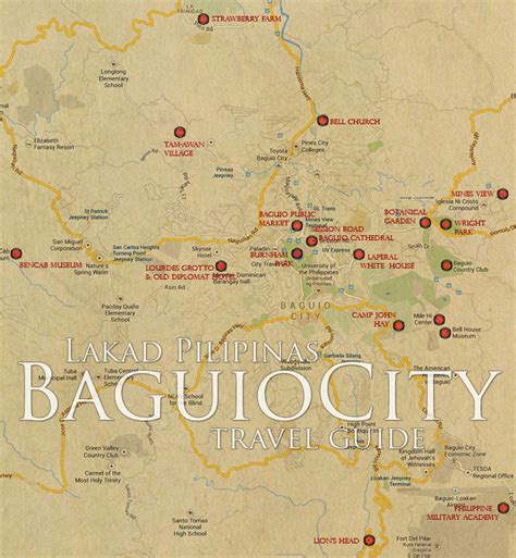 Baguio City Travel Guide Itinerary Budget Map Updated 2022