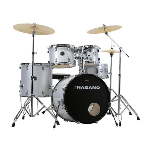 Bateria Nagano Garage Rock Silver Sparkle