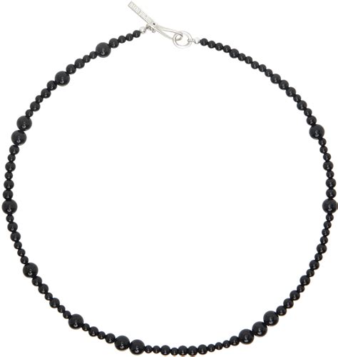 Sophie Buhai Black Constellation Necklace Ssense