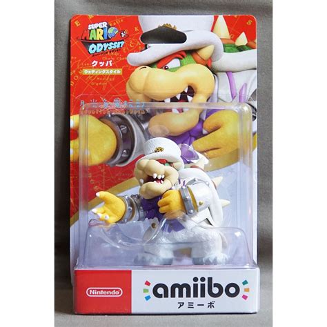 月光魚 電玩部全新現貨 amiibo 超級瑪利歐 奧德賽系列 庫巴 白色禮服 白紗 婚禮 3DS NS 蝦皮購物