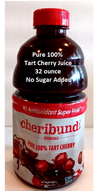 🍒32oz Cheribundi 100 Pure Tart Cherry Juice No Sugar Added Bb 032024 Ebay