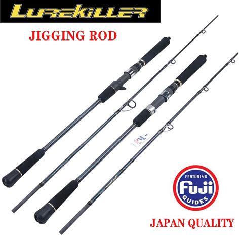 Japan Full Fuji MN Guide Lurekiller Jigging Rod 1 8M PE 2 4 Lure Weight