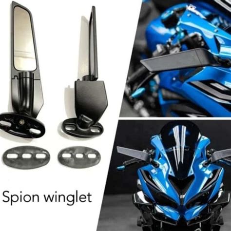 Jual Spion Winglet Stealth Universal Gsx Ninja Cbr R