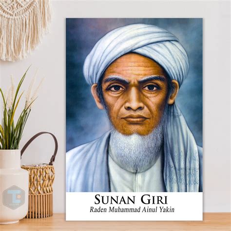 Jual Poster Walisongo Sunan Indonesia Ulama Habib Hiasan Dinding