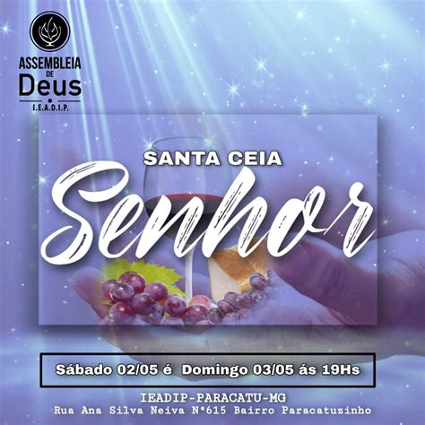 Pin De Jorgianny Souza Em Culto Santa Ceia Cartaz Ideias Para Cartaz