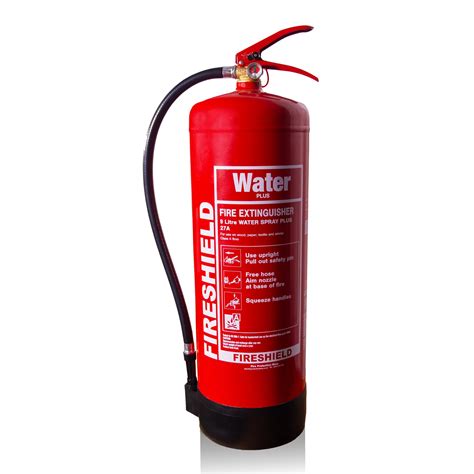 Buy 9ltr Water Fire Extinguisher Fireshield Online At Desertcartuae