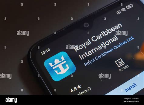 Royal Caribbean App Hi Res Stock Photography And Images Alamy