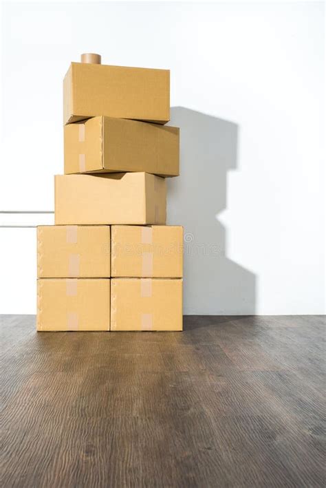 Pile Boxes Cardboard Stock Photos Free Royalty Free Stock