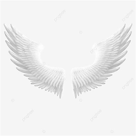 Angels Wing Png Picture Snow White Angel Wings Angelic Glowing Wings