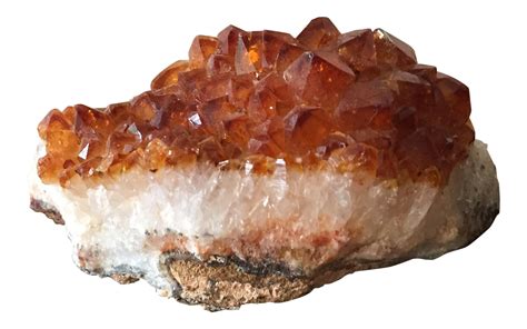 Amber Crystal Mineral Specimen Chairish