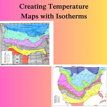 Creating Temperature Maps With Isotherms By Geology And Ecology Store