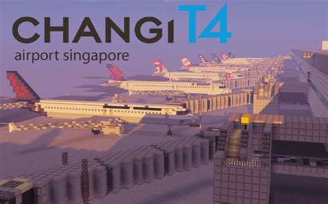 Changi Airport Singapore Terminal Phase Minecraft Map