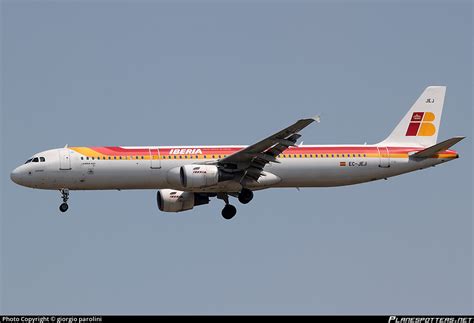 EC JEJ Iberia Airbus A321 211 Photo By Giorgio Parolini ID 209896