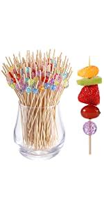 Amazon Pcs Cocktail Picks Inch Toothpicks For Appetizers