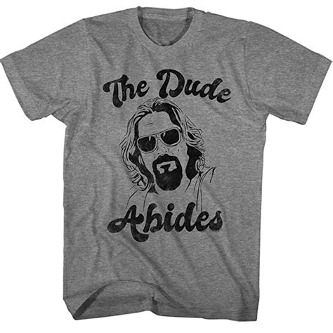 The Dude Abides Big Lebowski T Shirt Canada Retrofestive Ca