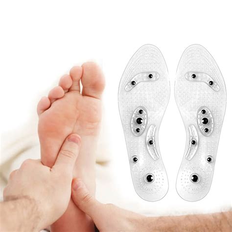 Magnetic Therapy Massage Insoles Unisex For Shoes Foot Acupressure