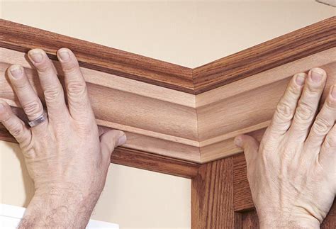 Master Miter Cuts On Crown Molding Wood