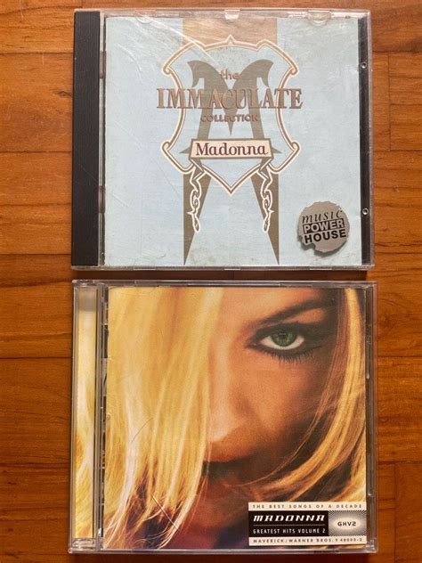 Madonna Greatest Hits Vol 1 2 CD Hobbies Toys Music Media CDs