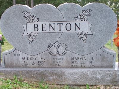 Marvin H Benton Find A Grave Memorial