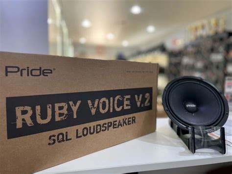Pride Ruby Voice 6.5" v.2 Динамики сильно отличаются от предыдущей ...