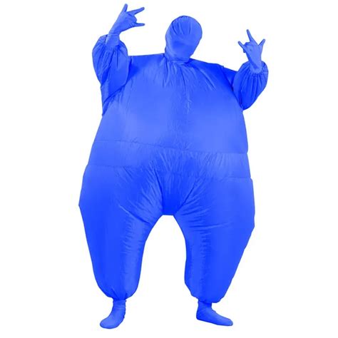 Buy New Adult Inflatable Chub Suit Blow Up Color Full Body Costume Jumpsuit Fat