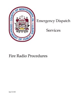 Fillable Online Ma Emergency Dispatch Mcsa Ma Fax Email Print