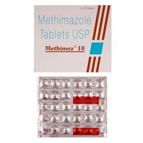 Methimazole Methimez 10 Mg Tablet At ₹ 156stripe In Nagpur Id