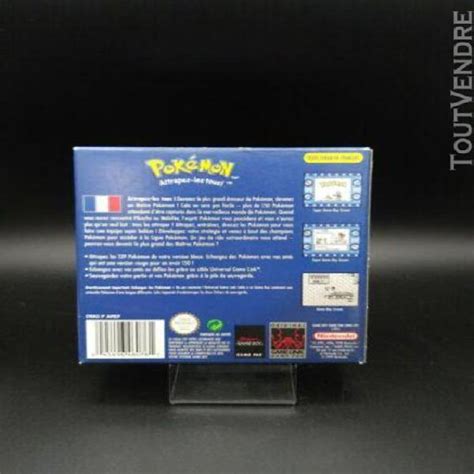 Pokemon Version Bleue Jeu OFFRES Octobre Clasf