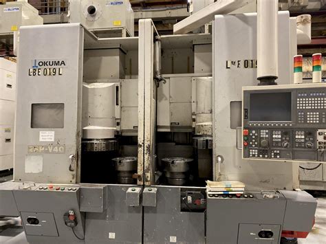 2011 Okuma 2sp V40 Cnc Twin Spindle Vertical Turret Lathe Buy And Sell Surplus Cnc Machinery