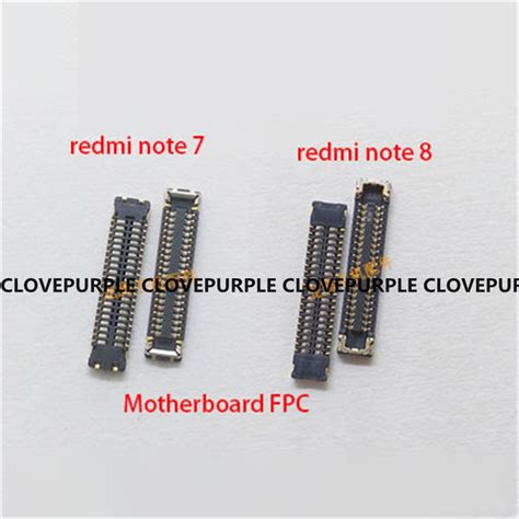 Lcd Display Fpc Connector Plug Motherboard Pin For Xiaomi Redmi Note