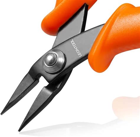 Leontool Mini Long Nose Pliers Tweezer Nose Pliers Specialty Pointed