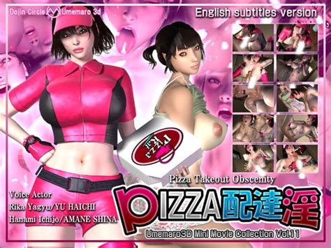 【50 Off】pizza Takeout Obscenity W English Subtitles [梅麻呂3d] Dlsite