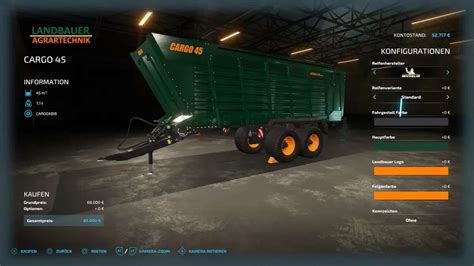 LS 22 Landbauer CARGO 45 V1 0 0 0 Farming Simulator 2022 Mod LS 2022