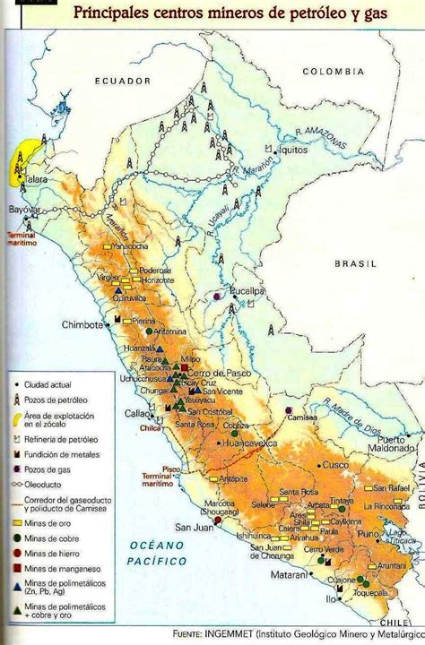 PZ C: mapa de peru