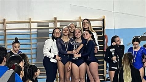 La Ginnastica La Rosa è campione regionale nel campionato di Serie D