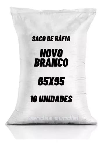 Kit 10 Sacos De Ráfia 65x95 Novo 60kg P Grãos Ração Entulho MercadoLivre