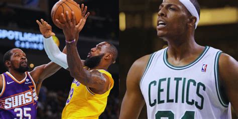 Nba Legend Paul Pierce Weighs In On Lebron And Durant Issue Basketballall