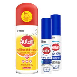 Autan Insectenspray Multi Dry En X Na De Beet Gel Pakket Plein Nl