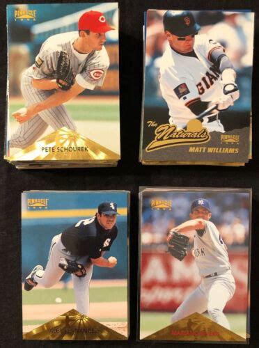 1996 Pinnacle Baseball Cards Lot You Pick EBay