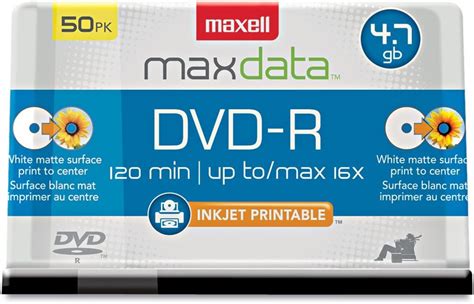 Amazon Maxell Max Dvd Recordable Media Dvd R X