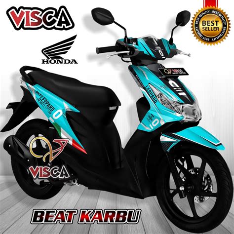 Jual Decal Beat Karbu Full Body Stiker Beat Karbu Full Body Striping