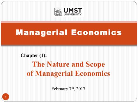 Nature And Scope Of Managerial Economics Ppt