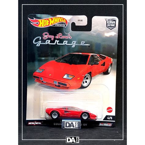 HOT WHEELS Car Culture Jay Leno Lamborghini Countach LP 5000 QV