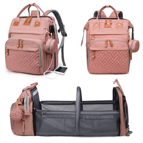 Baby Diaper Bag Backpack with Changing Station,Waterproof 30L Large