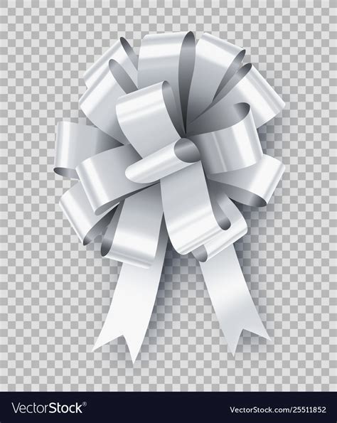 White Gift Bow Png